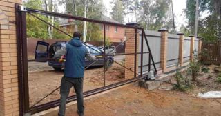 Купить услугу монтаж ворот Благовещенск, цена от 2633 руб.