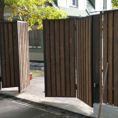 Купите и Закажите Ворота Гармошка: Лучшая Цена от 48065 руб, Установка под Ключ и Доставка в Благовещенске и по Области
