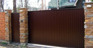 Купить откатные ворота консольные Благовещенск, цена от 2843 руб.