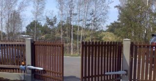 Купить распашные ворота из штакетника Благовещенск, цена от 2791 руб.