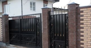 Купить распашные ворота кованные Благовещенск, цена от 4896 руб.